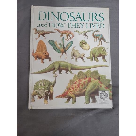 Dinosaurs and How They Lived Book Hardback 1991 - Picture 1 of 1